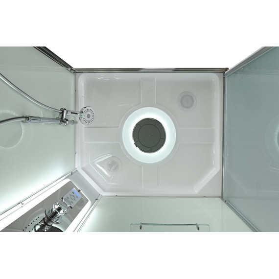 Гидробокс Avacan 120x90 см KD2912LED, хром/матовое (безсиликоновая сборка) - 15 Гидробокс Avacan 120x90 см KD2912LED, хром/матовое (безсиликоновая сборка) фото 15