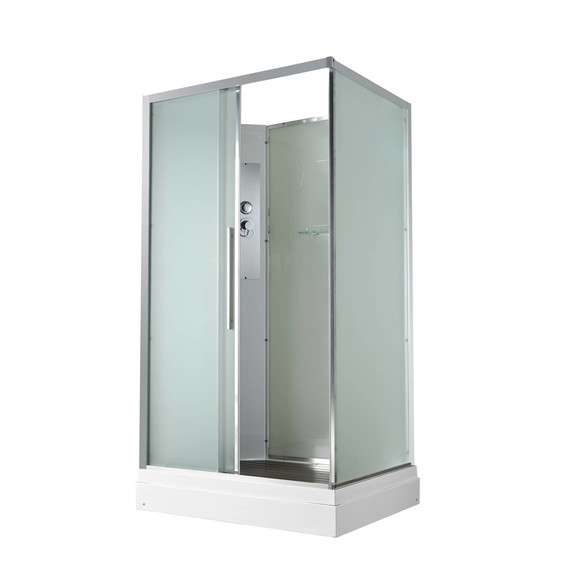 Душевая кабина Avacan 120x90 см KD2912N, хром/матовое (безсиликоновая сборка) фото 4