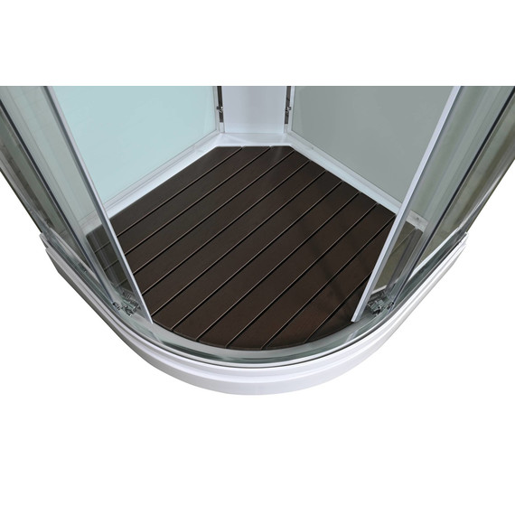 Гидробокс Avacan 100x100 см A2010LED, хром/прозрачное (безсиликоновая сборка) - 6 Гидробокс Avacan 100x100 см A2010LED, хром/прозрачное (безсиликоновая сборка) фото 6