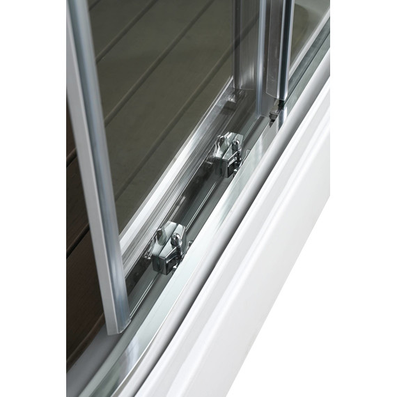 Душевая кабина Avacan 120x80 см A2812L, хром/прозрачное (безсиликоновая сборка) фото 8