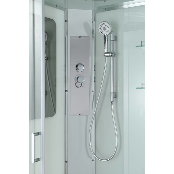 Душевая кабина Avacan 120x90 см A2912L, хром/прозрачное (безсиликоновая сборка) фото 8