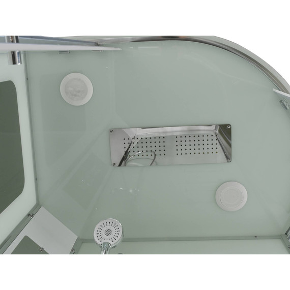 Душевая кабина Avacan 120x90 см A2912L, хром/прозрачное (безсиликоновая сборка) фото 6