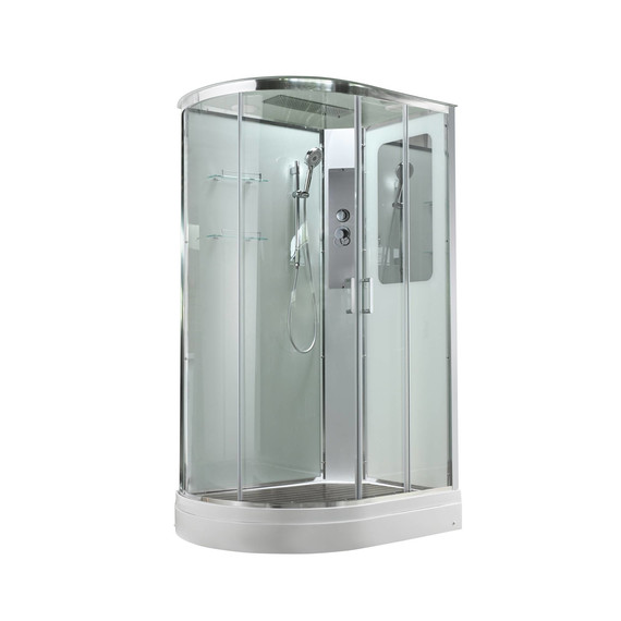 Душевая кабина Avacan 120x90 см A2912R, хром/прозрачное (безсиликоновая сборка) фото 15