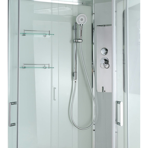 Душевая кабина Avacan 120x90 см A2912R, хром/прозрачное (безсиликоновая сборка) фото 5