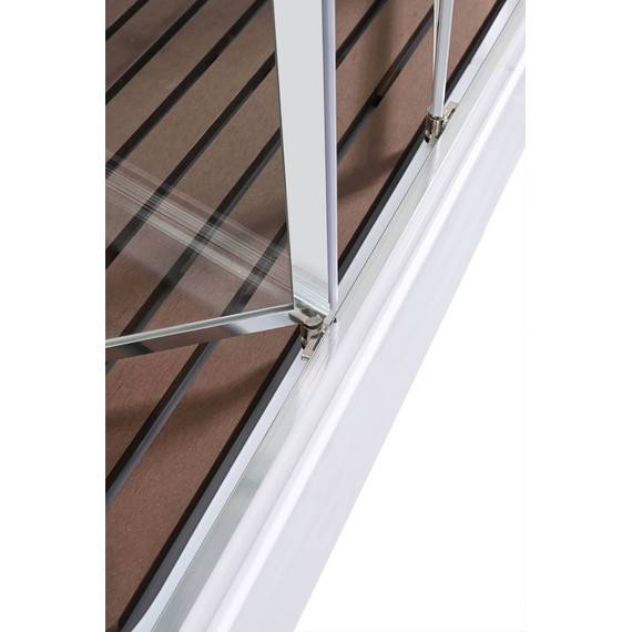 Душевая кабина Avacan 120x90 см V2012N, хром/прозрачное (безсиликоновая сборка) фото 13