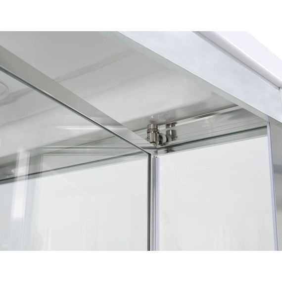 Душевая кабина Avacan 120x90 см V2012, хром/прозрачное (безсиликоновая сборка) фото 17