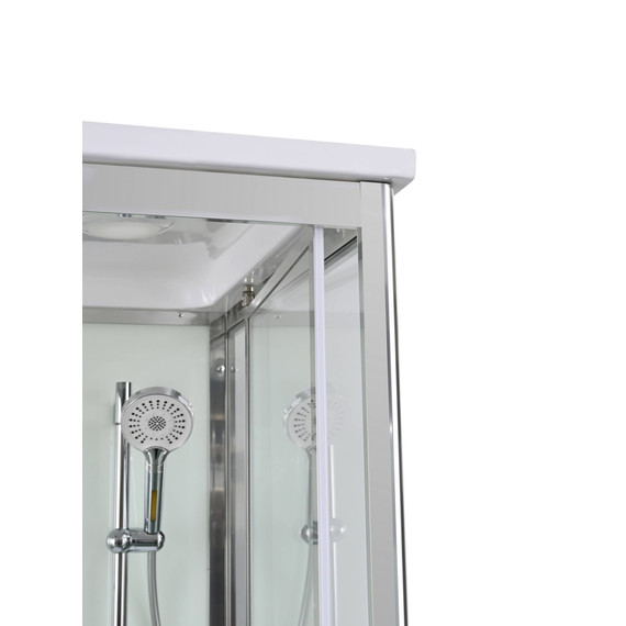 Душевая кабина Avacan 90x90 см V2090, хром/прозрачное (безсиликоновая сборка) фото 9