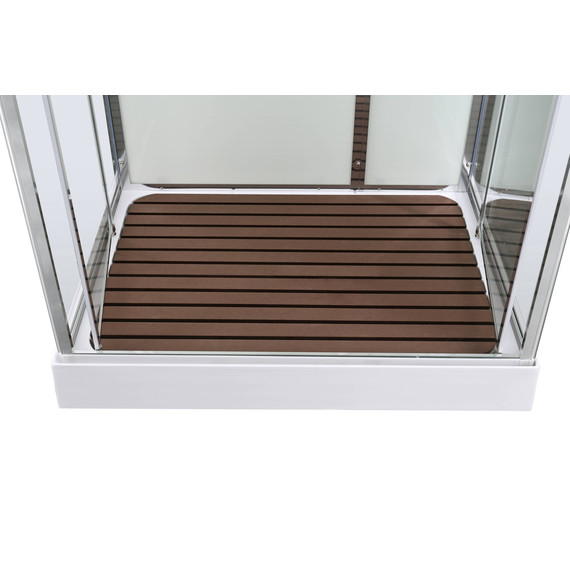 Гидробокс Avacan 100x80 см V2810LED, хром/прозрачное (безсиликоновая сборка) - 11 Гидробокс Avacan 100x80 см V2810LED, хром/прозрачное (безсиликоновая сборка) фото 11