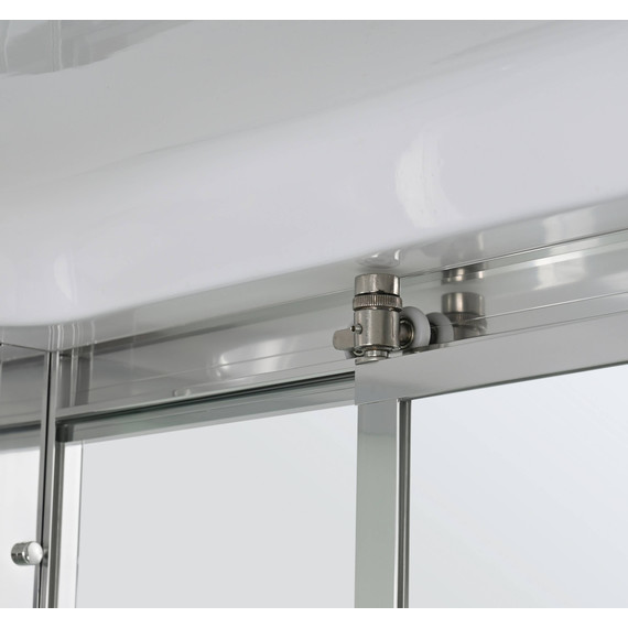 Душевая кабина Avacan 120x90 см V5012, хром/прозрачное (безсиликоновая сборка) фото 15