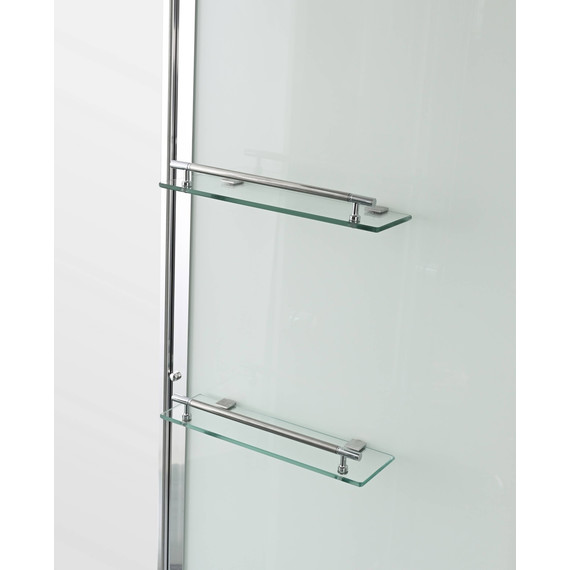 Душевая кабина Avacan 120x90 см V5012, хром/прозрачное (безсиликоновая сборка) фото 8