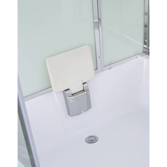 Душевая кабина Avacan 120x90 см V5012, хром/прозрачное (безсиликоновая сборка) фото 10