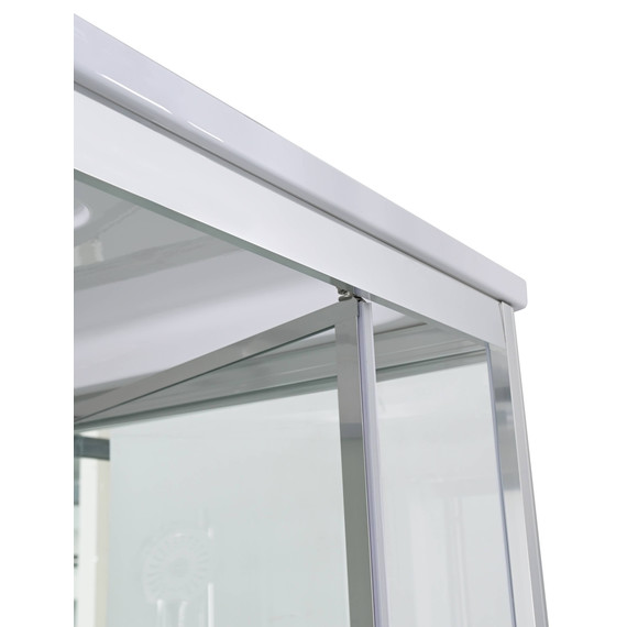 Гидробокс Avacan 160x85 см V5016LED, хром/прозрачное (безсиликоновая сборка) - 11 Гидробокс Avacan 160x85 см V5016LED, хром/прозрачное (безсиликоновая сборка) фото 11