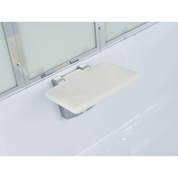 Душевая кабина Avacan 160x85 см V5016, хром/прозрачное (безсиликоновая сборка) фото 13