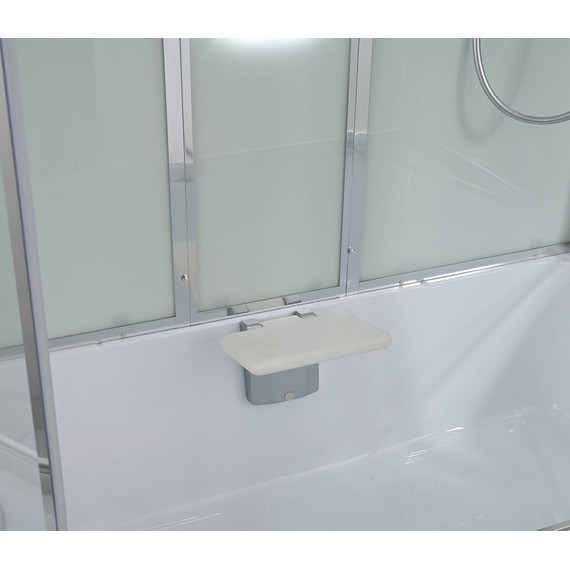 Гидробокс Avacan 170x90 см V5017LED, хром/прозрачное (безсиликоновая сборка) - 19 Гидробокс Avacan 170x90 см V5017LED, хром/прозрачное (безсиликоновая сборка) фото 19