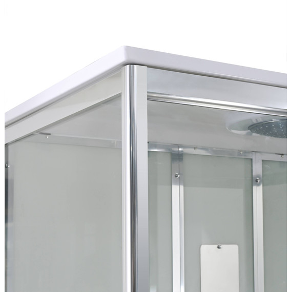 Душевая кабина Avacan 170x90 см V5017, хром/прозрачное (безсиликоновая сборка) фото 22