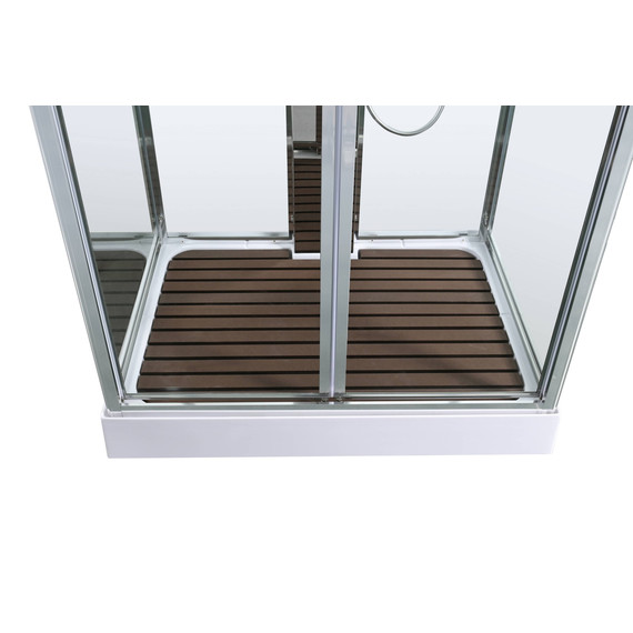 Гидробокс Avacan 110x90 см Z1911LEDMT, хром/прозрачное (безсиликоновая сборка) - 7 Гидробокс Avacan 110x90 см Z1911LEDMT, хром/прозрачное (безсиликоновая сборка) фото 7