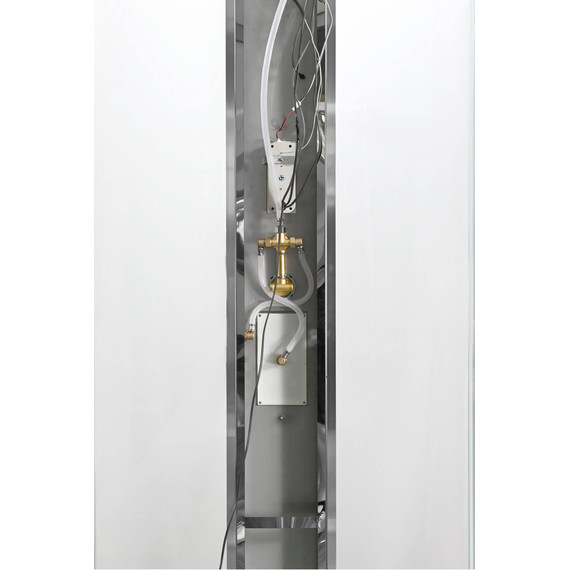 Гидробокс Avacan 120x90 см Z1912LEDMT, хром/прозрачное (безсиликоновая сборка) - 11 Гидробокс Avacan 120x90 см Z1912LEDMT, хром/прозрачное (безсиликоновая сборка) фото 11