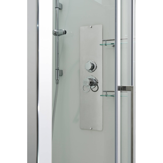 Душевая кабина Avacan 110x90 см Z2911, хром/прозрачное (безсиликоновая сборка) фото 9