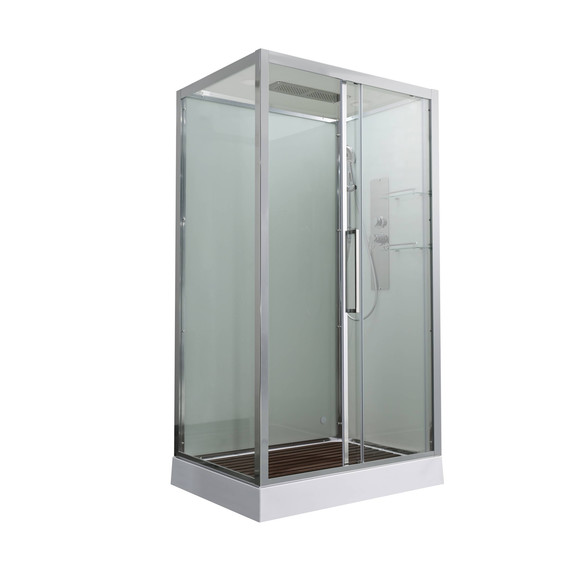 Душевая кабина Avacan 120x90 см Z2912, хром/прозрачное (безсиликоновая сборка) фото 3