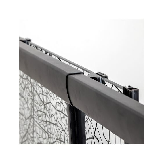 Душевая дверь Avacan (170-190) см FB2-170, чёрный/узор - 10 Душевая дверь Avacan (170-190) см FB2-170, чёрный/узор фото 10