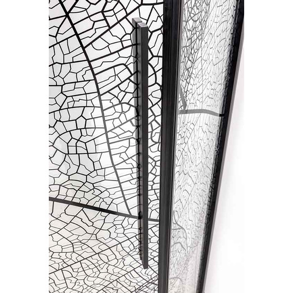 Душевое ограждение Avacan 90х90 см PB90, чёрный/узор фото 13