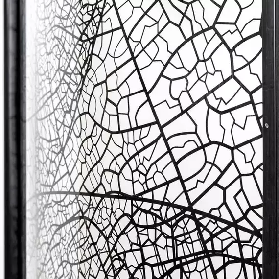 Душевое ограждение Avacan (190-210)х90 см FB2-190-SB90, чёрный/узор фото 7