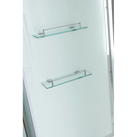 Душевая кабина Avacan 110x110 см EM3011LEDnew, хром/матовое (безсиликоновая сборка) фото 12