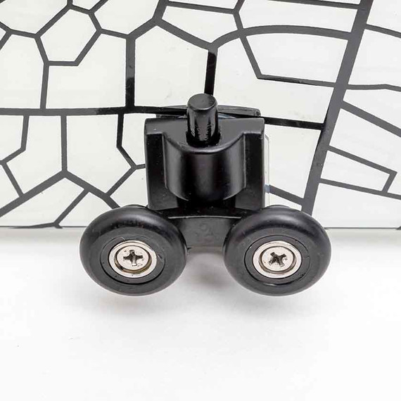 Душевое ограждение Avacan 90х90 см HB90, чёрный/узор фото 5