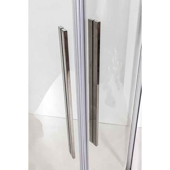 Душевое ограждение Avacan 100х100 см HC100, хром/прозрачное фото 4