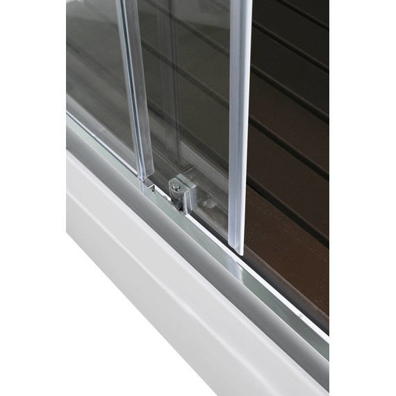 Гидробокс Avacan 100x100 см K2010LED, хром/прозрачное (безсиликоновая сборка) - 18 Гидробокс Avacan 100x100 см K2010LED, хром/прозрачное (безсиликоновая сборка) фото 18