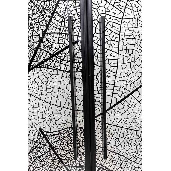 Душевое ограждение Avacan 80х80 см HB80, чёрный/узор фото 9