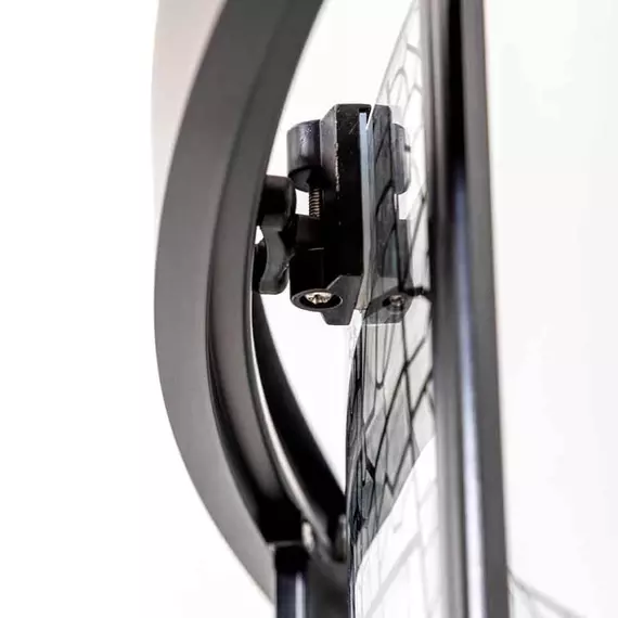 Душевое ограждение Avacan 80х80 см HB80MT, чёрный/матовое фото 4