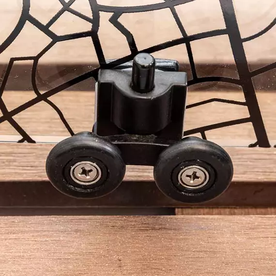 Душевое ограждение Avacan (170-190)х90 см FB2-170-SB90, чёрный/узор фото 10