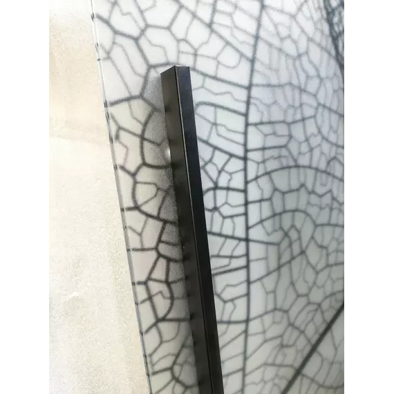 Душевое ограждение Avacan (170-190)х100 см FB2-170-SB100MT, чёрный/матовое фото 10