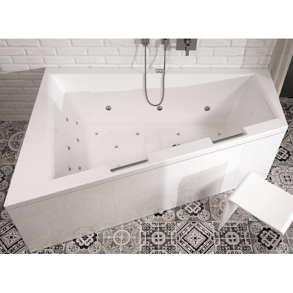 Ванна акриловая Riho DOPPIO 180x130 см BA9000500000000 R фото 7