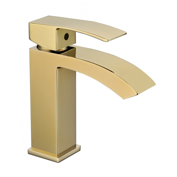 Смеситель для раковины Grocenberg GB2007GO, золото фото 