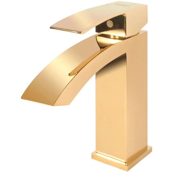 Смеситель для раковины Grocenberg GB2007GO, золото фото 2