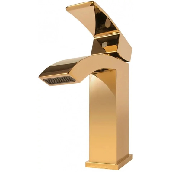 Смеситель для раковины Grocenberg GB2007GO, золото фото 3