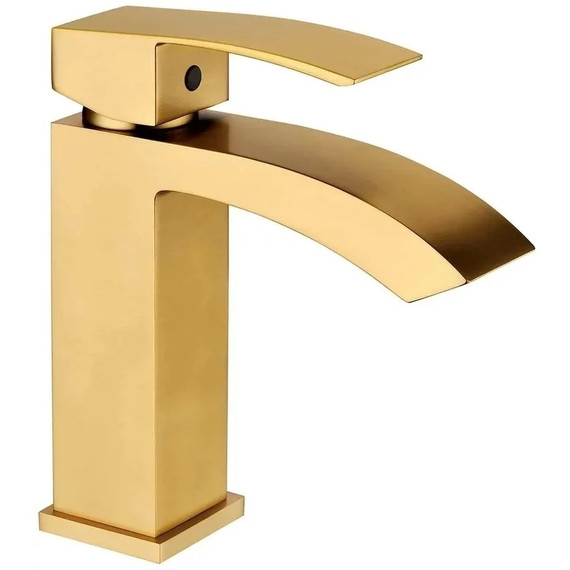 Смеситель для раковины Grocenberg GB2007MG, матовое золото фото 