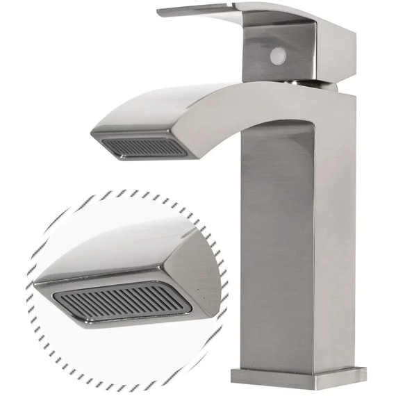 Смеситель для раковины Grocenberg GB2007NK, никель фото 3