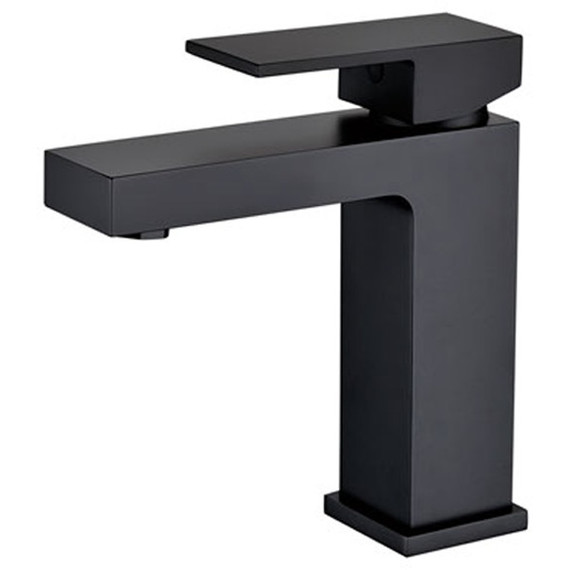 Смеситель для раковины Grocenberg GB2008BL, чёрный матовый фото 2