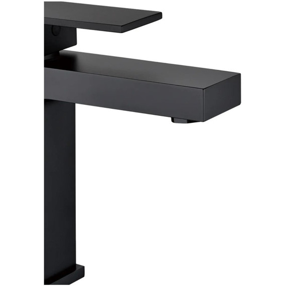 Смеситель для раковины Grocenberg GB2008BL, чёрный матовый фото 3