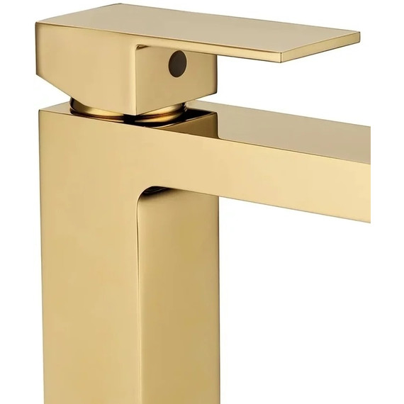 Смеситель для раковины Grocenberg GB2008GO, золото фото 3