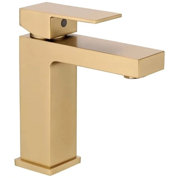 Смеситель для раковины Grocenberg GB2008MG, матовое золото фото 