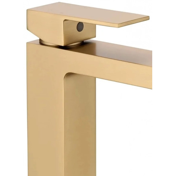 Смеситель для раковины Grocenberg GB2008MG, матовое золото фото 3