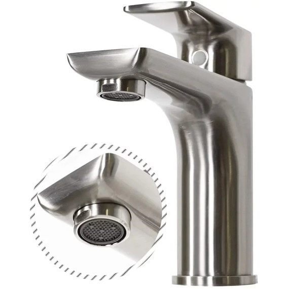 Смеситель для раковины Grocenberg GB2009NK, никель фото 4