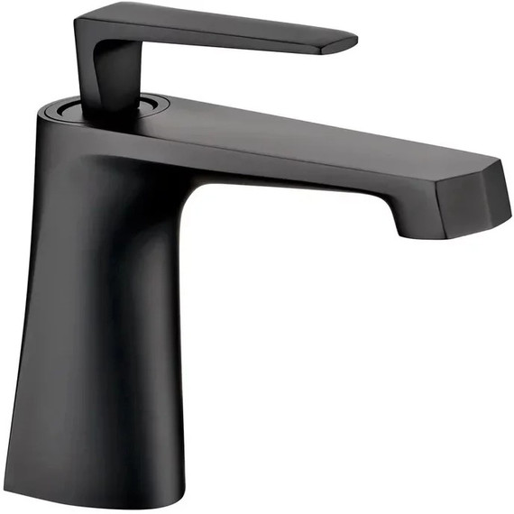 Смеситель для раковины Grocenberg GB2025BL, чёрный матовый фото 