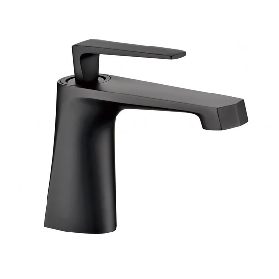 Смеситель для раковины Grocenberg GB2025BL, чёрный матовый фото 4