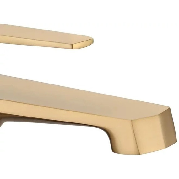 Смеситель для раковины Grocenberg GB2025MG, матовое золото фото 3