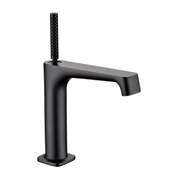 Смеситель для раковины Grocenberg GB2091BL, чёрный матовый фото 4